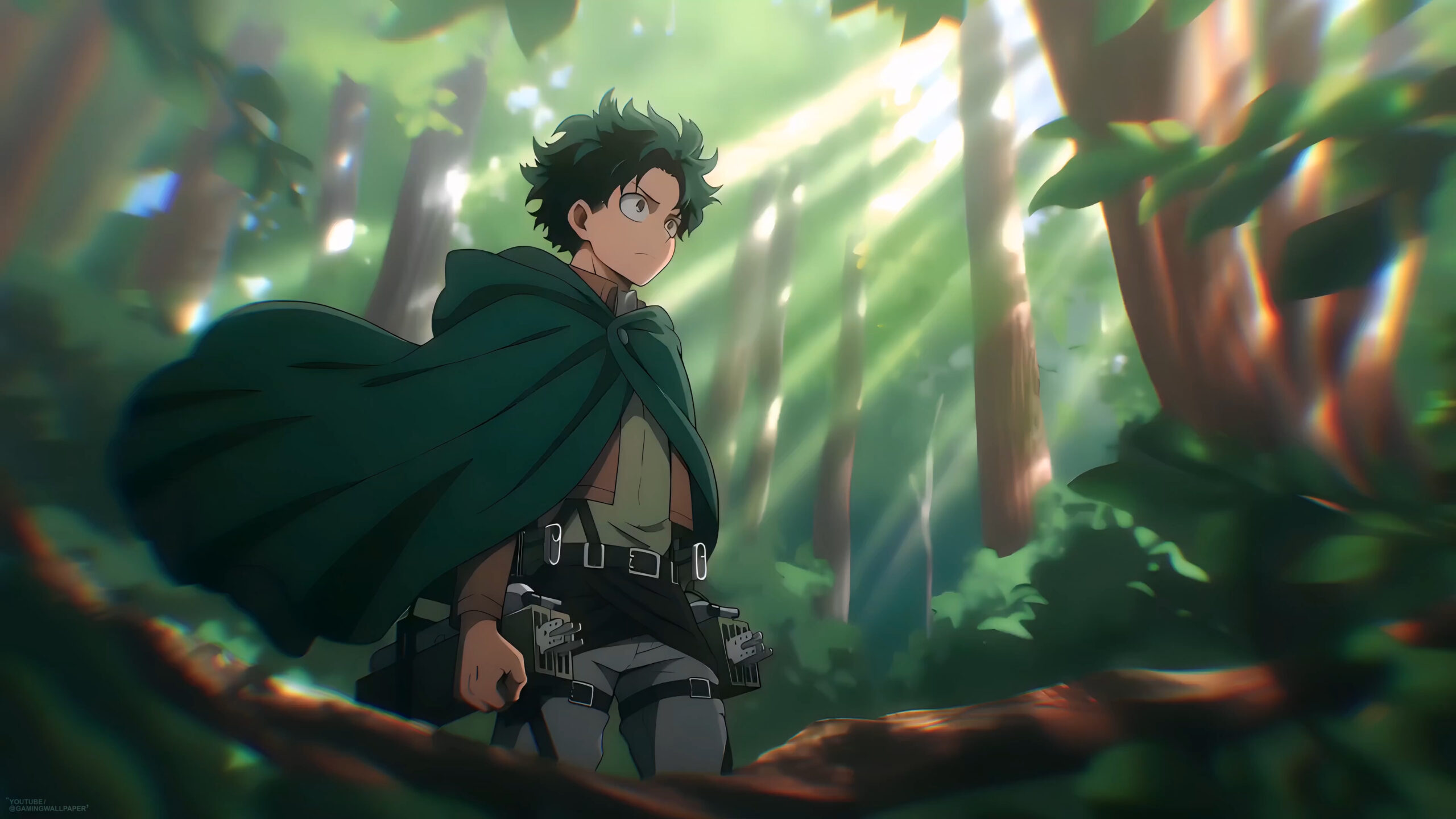 Deku X Attack On Titan Epic 4k Live Wallpaper Screensaver рџњњ